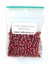 Dome Stud Hotfix Metal - Light Rose SS10 (2.7 - 2.9mm)