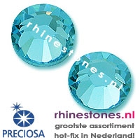 Aqua Bohemica Preciosa® Iron On SS16 (3.8 - 4.0mm)