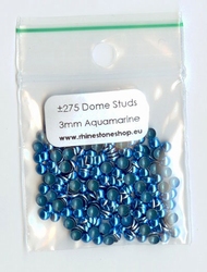 Dome Stud Hotfix Metal - Aquamarine SS6 (1.9 to 2.1mm)