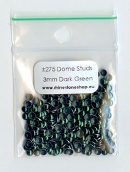 Dome Stud Hotfix Metal - Dark Green SS6 (1.9 to 2.1mm)