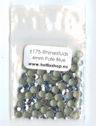 Pale Blue Rhinestuds 4mm - 8 facetten