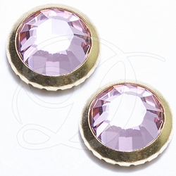 Gold-Rimmed Light Rose Swarovski® SS16 (3.8 - 4.0mm)