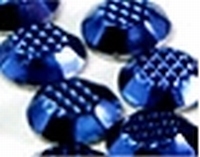 Midnight Blue Rhinestuds Lasercut / Check 4mm - 8 facetten