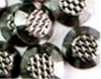 Dark Gray Rhinestuds Lasercut / Check 4mm - 8 facetten