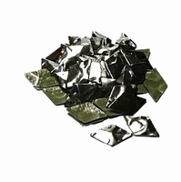 Hamerslag Nailheads - Silver - Diamond - 8 x 13 mm