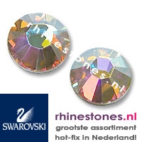 Crystal AB Swarovski® SS6 (1.9 - 2.1mm)
