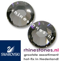 Black Diamond Swarovski® SS6 (1.9 - 2.1mm)