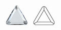 Swarovski Crystal Triangle 6mm