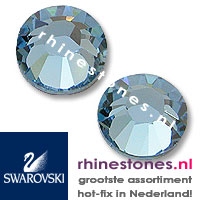 Aquamarine Swarovski® SS10 (2.7 - 2.9mm)