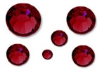 Swarovski® Burgundy Multi Size Mix Hot Fix