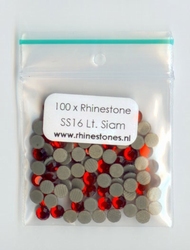 Light Siam Rhinestones SS16 (3.8 - 4.0mm)