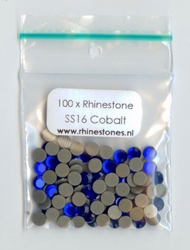 Cobalt Rhinestones SS16 (3.8 - 4.0mm)