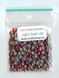 Glitzy Rainbow Cabouchon Light Siam AB SS10