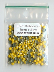 Balloonies Cabouchon - 3mm - Geel