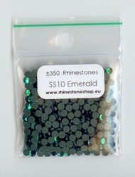 Emerald Rhinestones SS10 (2.7 - 2.9mm)
