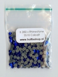Cobalt Rhinestones SS10 (2.7 - 2.9mm)