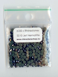 Jet Hematite Rhinestones SS10 (2.7 - 2.9mm)