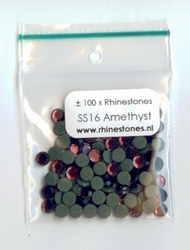 Amethyst Rhinestones SS16 (3.8 - 4.0mm)