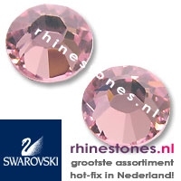 Swarovski® Light Rose HotFix  SS16 (3.8 - 4.0mm)