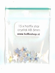 Rhinestones Star Crystal AB 5mm