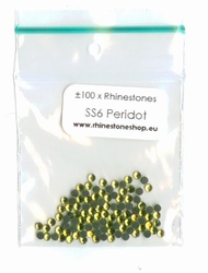 Peridot hotfixsteentjes SS 6 - (1.9 to 2.1mm)