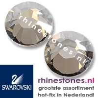 Swarovski® Crystal Silver Shade Effect SS16 (3.8 - 4.0mm)