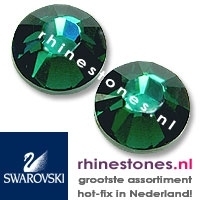 Swarovski® Emerald HotFix  SS16 (3.8 - 4.0mm)