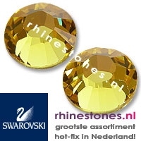 Swarovski® Light Topaz HotFix  SS16 (3.8 - 4.0mm)