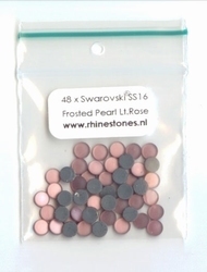 Frosted Pearl Light Rose Swarovski® SS16 (3.8 - 4.0mm)