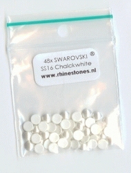 Bridal Pearl Chalkwhite Swarovski® SS16 (4mm)
