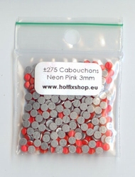 Neon Pink Cabachon 3mm