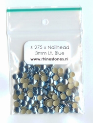 Light Blue Nailheads 3mm