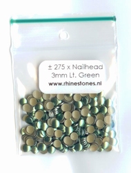 Light Green Nailheads 3mm