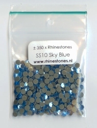 Sky Blue Rhinestones SS10 (2.7 - 2.9mm)