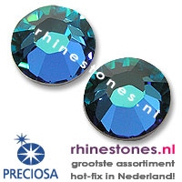Bermuda Blue Preciosa® Iron On SS16 (3.8 - 4.0mm)