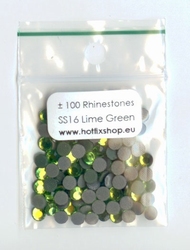 Lime Green Rhinestones SS16 (3.8 - 4.0mm)