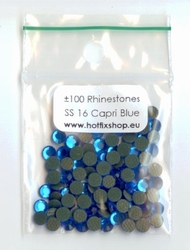 Capri Blue Rhinestones SS16 (3.8 - 4.0mm)