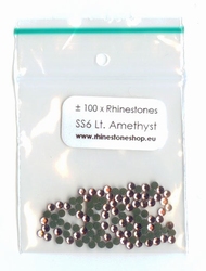 Light Amethyst hotfixsteentjes SS 6 - (1.9 to 2.1mm)