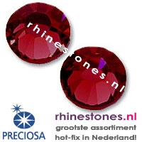 Garnet Preciosa® Iron On SS16 (3.8 - 4.0mm)