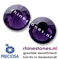 Crystal Heliotrope Preciosa® Iron-on SS10 (2.7 - 2.9mm)