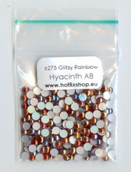 Glitzy Rainbow Cabouchon Hyacint AB SS10