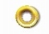 Gold nailhead donut 10mm (hierin past een SS16 steentje)