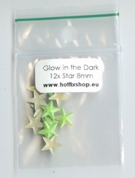 Star Glow in the Dark Nailhead 8mm