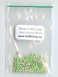 Round Glow in the Dark Nailhead 2mm