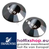 Smoked Topaz Satin Swarovski® SS34 - (7.1 to 7.3mm)