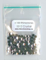 Crystal Rhinestones SS12 (3.0 - 3.2mm)
