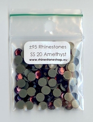 Amethyst Rhinestones SS20 (4.6 to 4.8mm)
