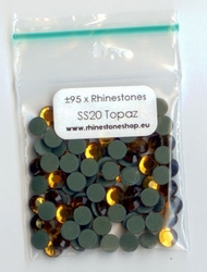 Topaz Rhinestones SS20 (4.6 to 4.8mm)