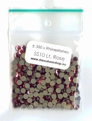 Light Rose Rhinestones SS10 (2.7 - 2.9mm)