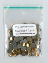 Light Topaz Rhinestones SS20 (4.6 to 4.8mm)